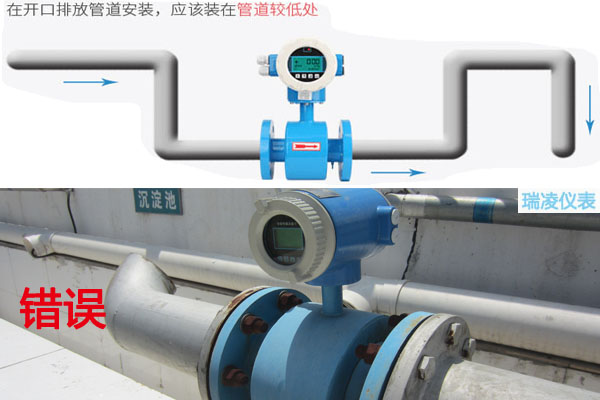 實(shí)戰(zhàn)分析四種電磁流量計(jì)安裝施工圖