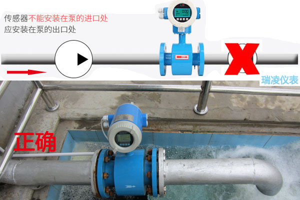 實(shí)戰(zhàn)分析四種電磁流量計(jì)安裝施工圖